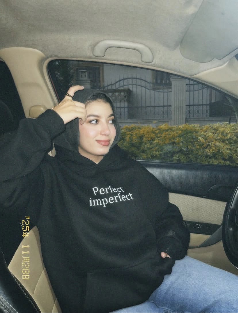 Perfect imperfect hoodie